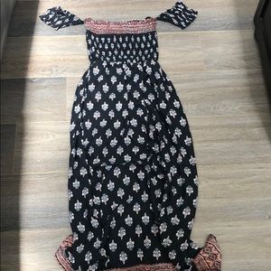 Black maxi dress from papaya. Worn a few times.